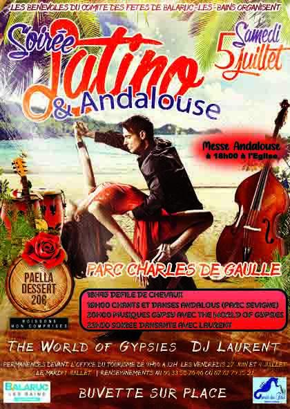 SOIRÉE LATINO ET ANDALOUSE