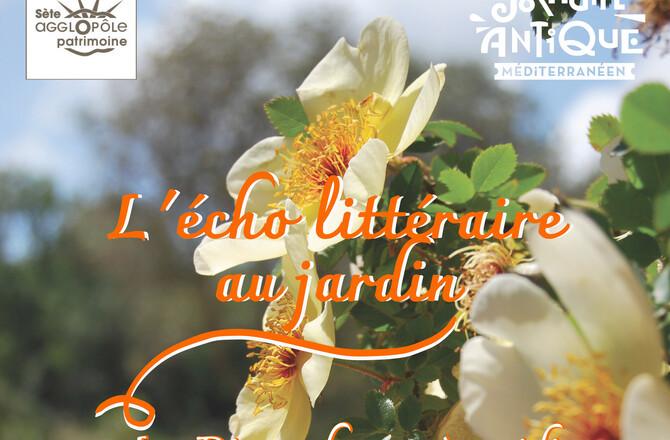 PAROLES ET MUSIQUE ENTRELACÉES : L'ÉCHO LITTÉRAIRE AU JARDIN