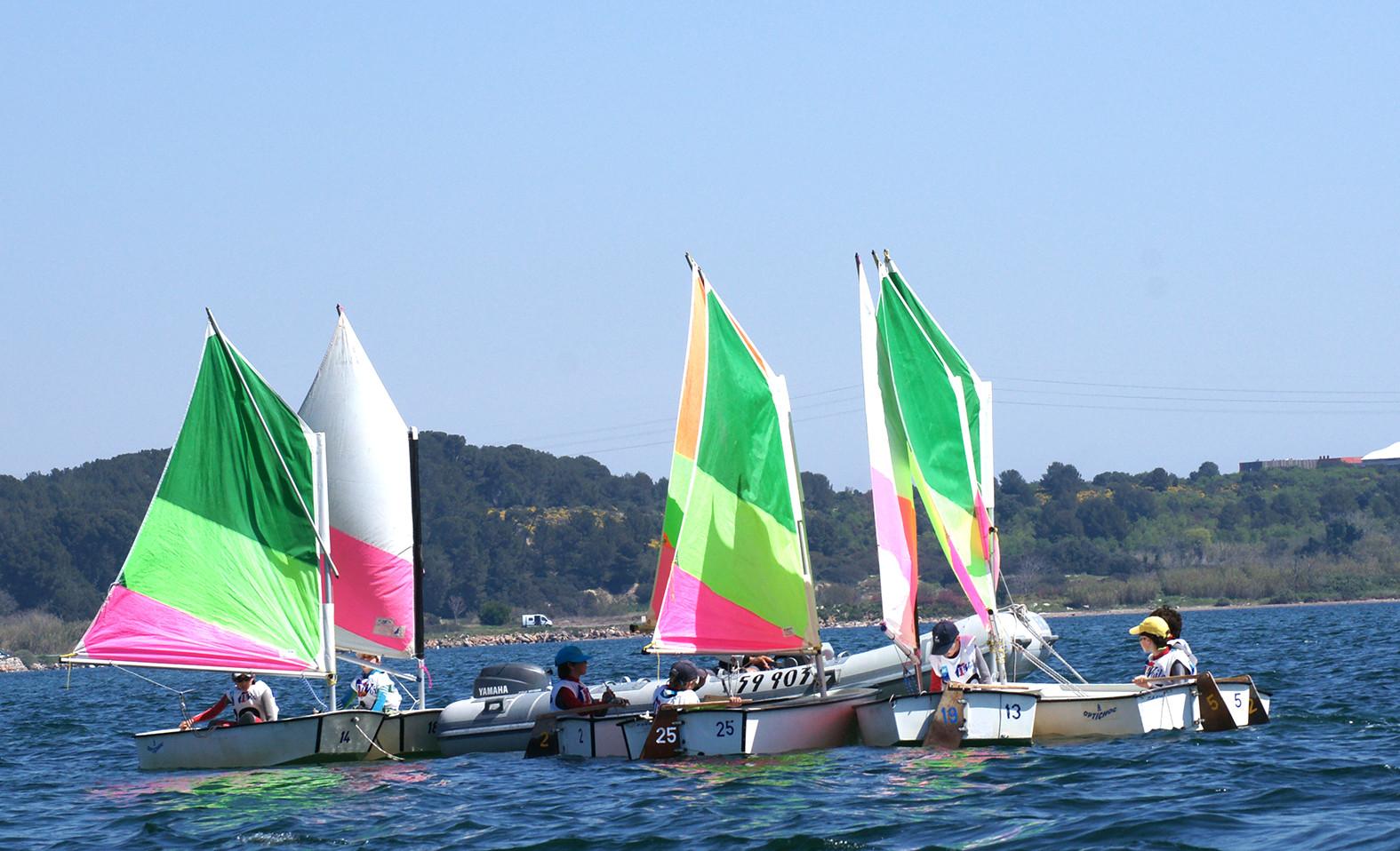 STAGE NAUTIQUE : INITIATION OPTIMIST